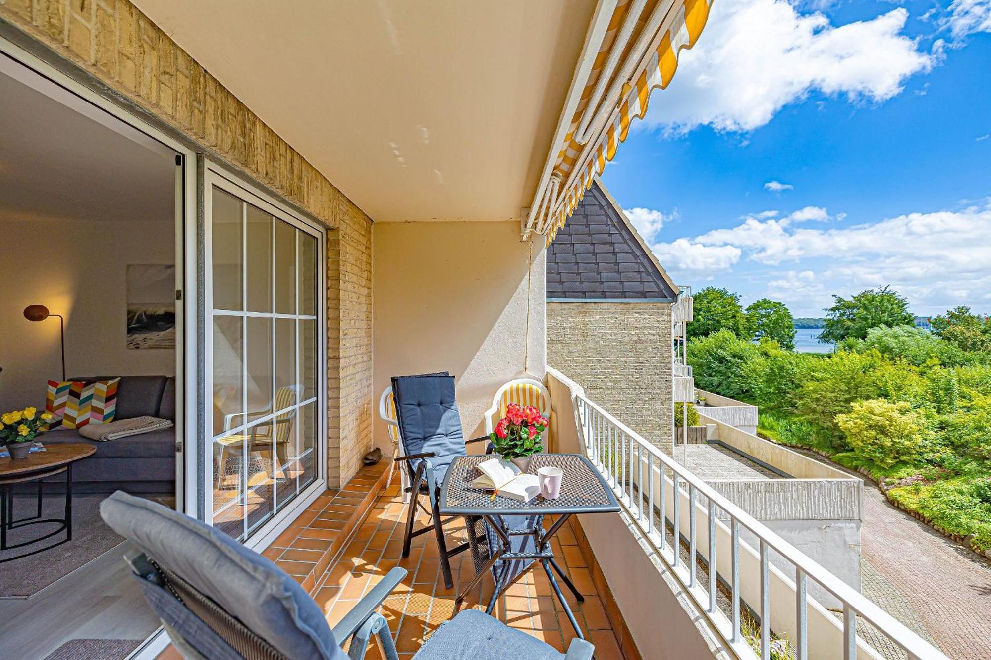 Fewo1846 - Strandresidenz Wassersleben Suedblick App 689 - Komfortables Apartment Mit Balkon Und Meerblick Harrislee Zewnętrze zdjęcie